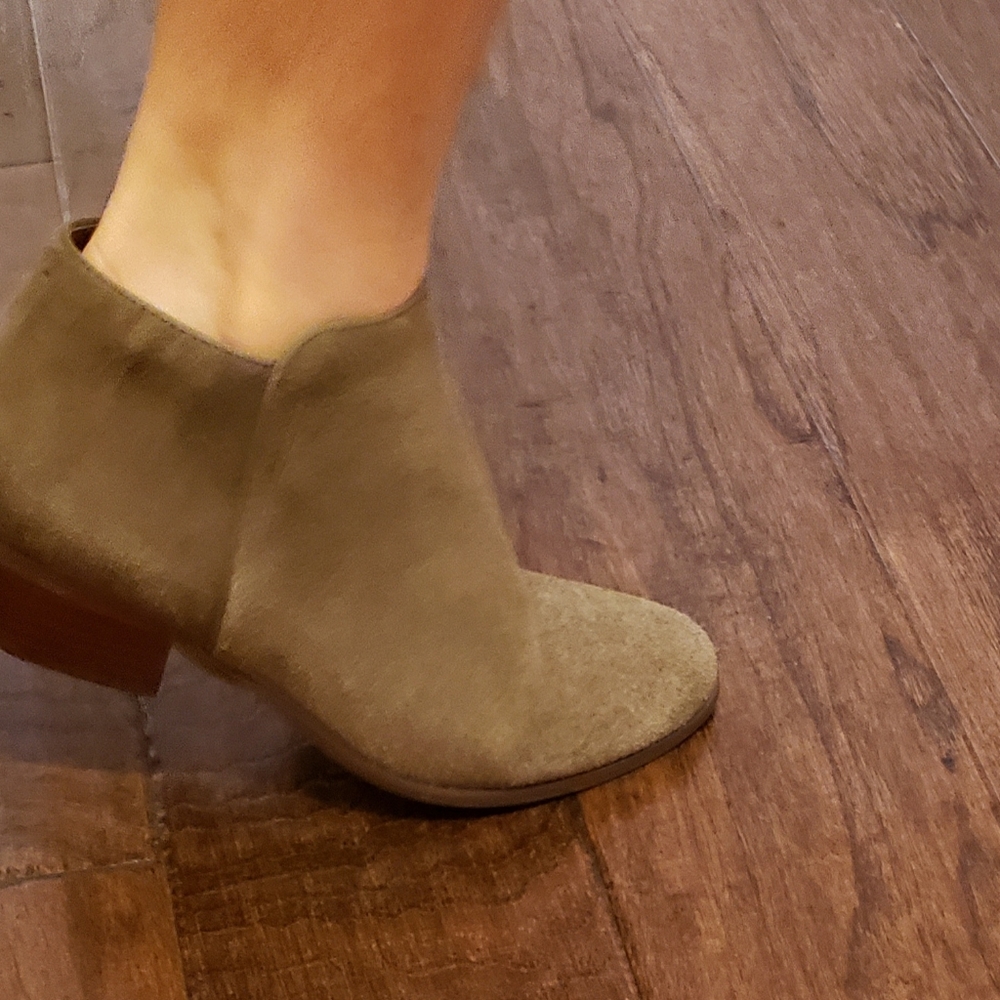 Suede Booties - Picture 2 of 3